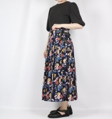 画像5: Oneil of Dublin LIBERTY LOW WAIST PLEATS WRAP SKIRT LENGTH 80cm (5)