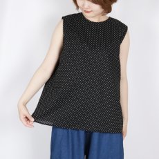 画像13: DIARIES DOT BACK GATHER SLEEVELESS 2色 (13)