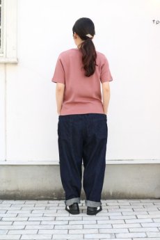 画像14: tumugu  スーピママシュコットンフラットシーマ半袖Tシャツ　2色 (14)