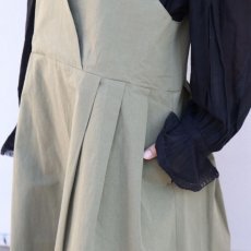画像11: nachukara コットンヘンプジャンパースカート 3色 (11)