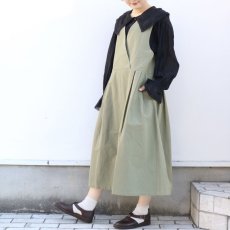 画像2: nachukara コットンヘンプジャンパースカート 3色 (2)