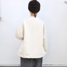画像3: NARU デニム裏起毛スタンドジャケット 2色 (3)