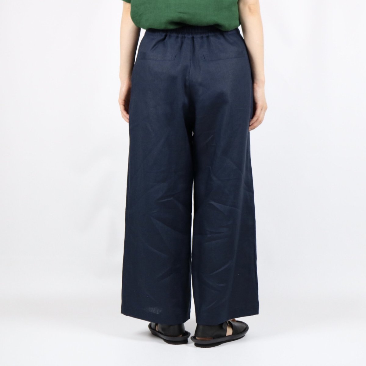 画像18:  30%OFF SALE!  Vent d'ouest   フレンチリネン マリンパンツ   3色 (18)