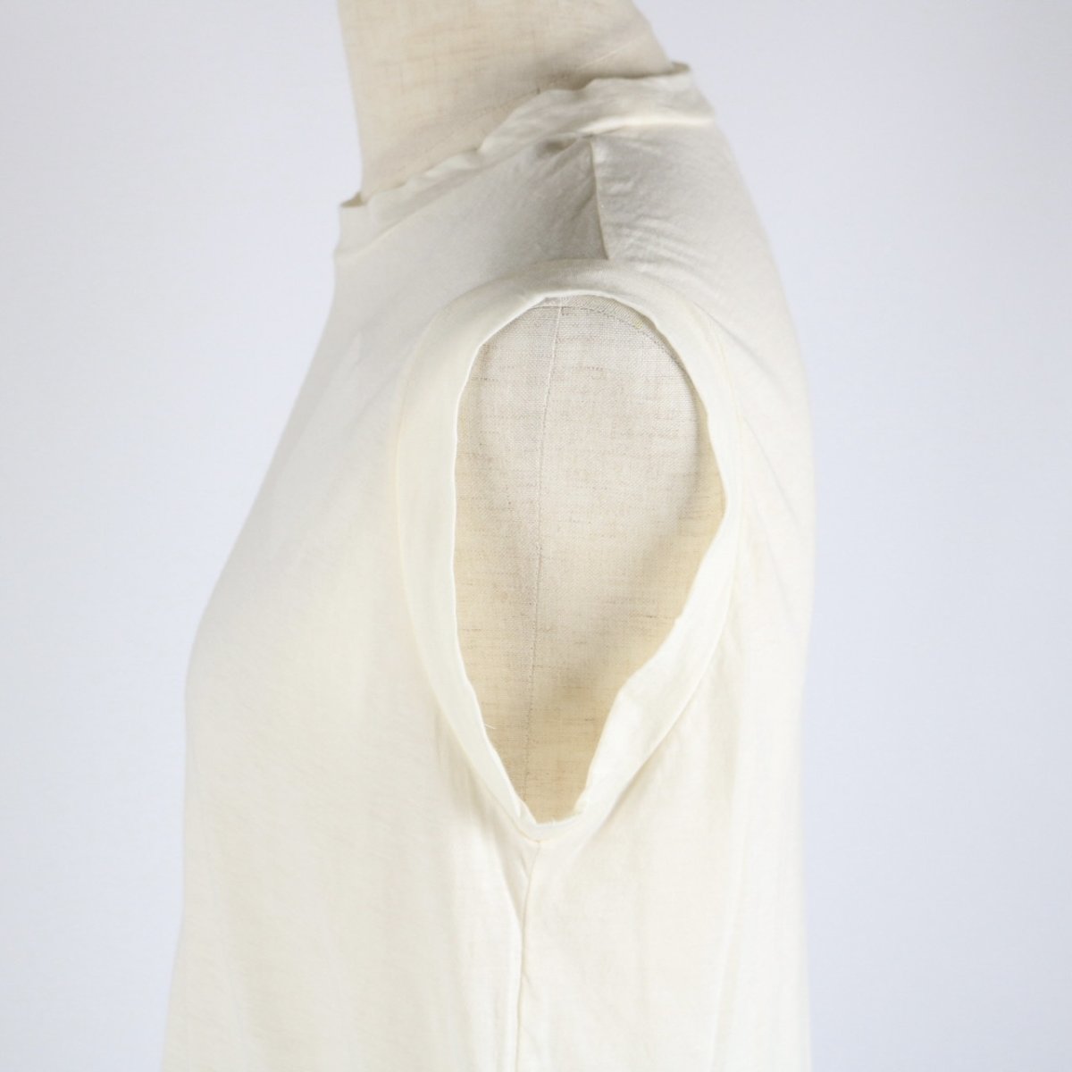 画像30: tumugu フェザリーコットンクルーネックタンクトップ 5色 (30)