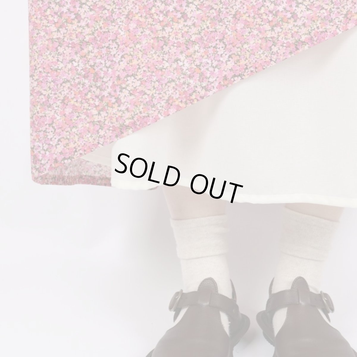 画像14: 30%OFF SALE！　Vent d’ouest　リバティ タナローン タックスカート　アリエッティ・バイオレット  (14)