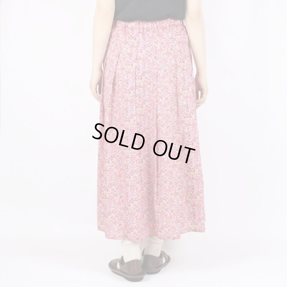 画像11: 30%OFF SALE！　Vent d’ouest　リバティ タナローン タックスカート　アリエッティ・バイオレット  (11)