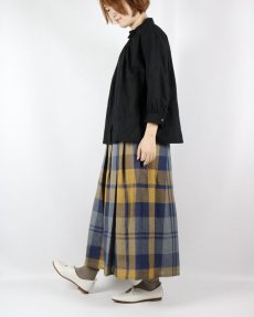 画像11: O'neil of Dublin リネンソフトプリーツスカート ３柄 (11)