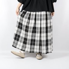 画像18: O'neil of Dublin リネンソフトプリーツスカート ３柄 (18)