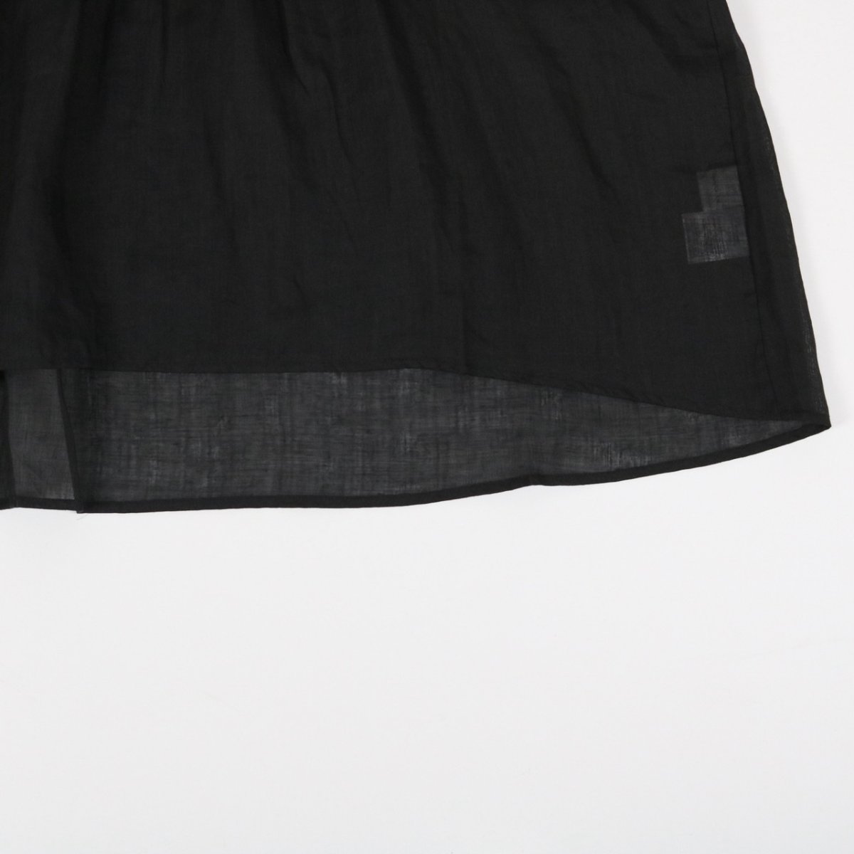 画像20:   30%OFF SALE!  nachukara シアーリネンバックリボンブラウス　2色 (20)