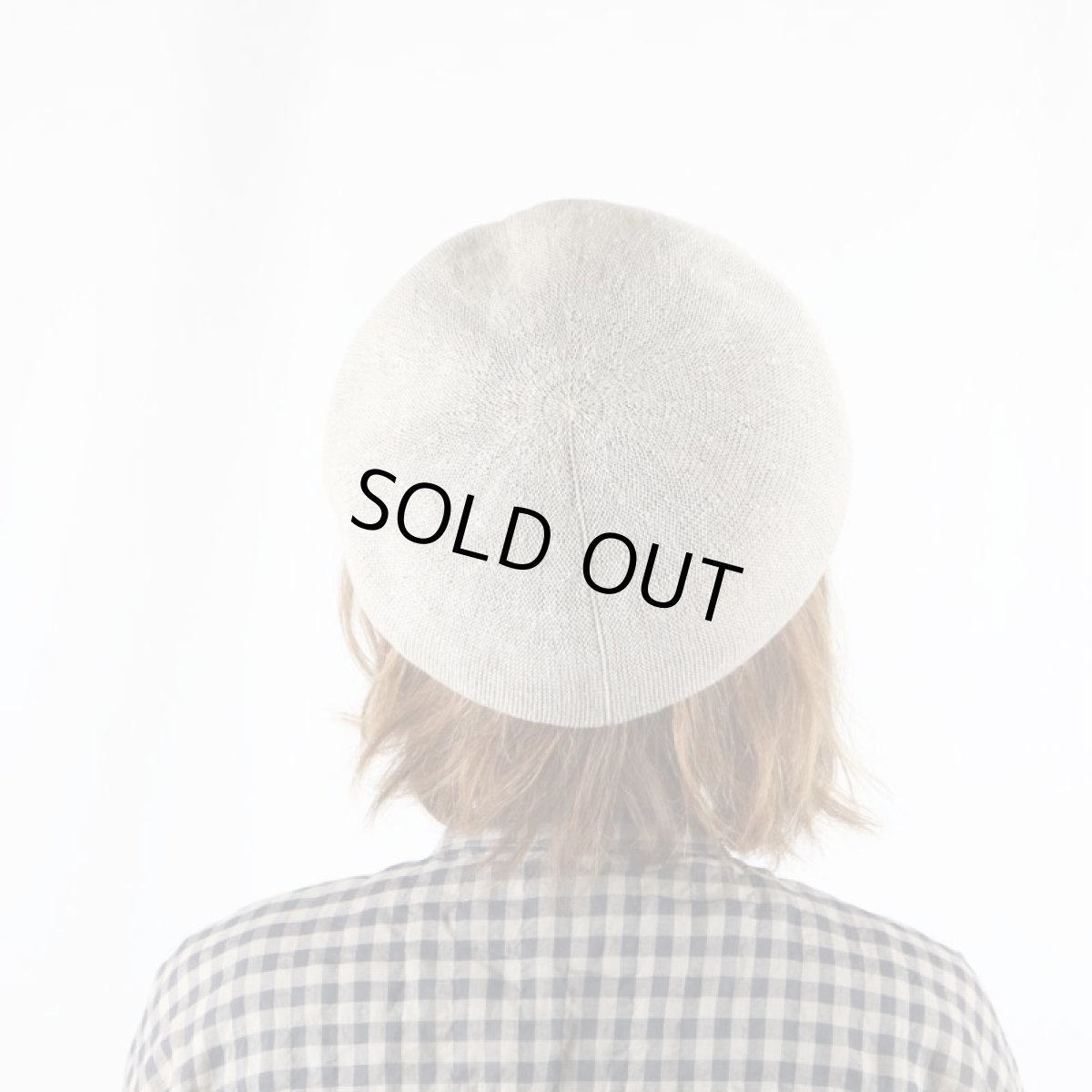 画像4: humming bird リネンボリュームベレー　キナリ (4)