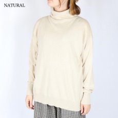 画像25: SOIL   COTTON / WOOL / CASHMERE TURTLE NECK  4色 (25)