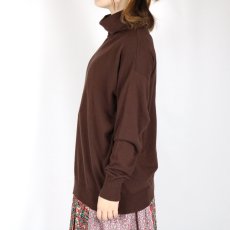 画像17: SOIL   COTTON / WOOL / CASHMERE TURTLE NECK  4色 (17)