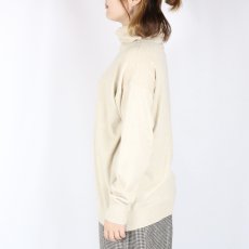 画像27: SOIL   COTTON / WOOL / CASHMERE TURTLE NECK  4色 (27)