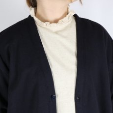 画像3: SOIL FRENCH TERRY V-NECK 1 BUTTON CARDIGAN　3色 (3)