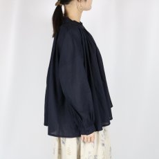 画像17: soil　60s CAMBRIC PLAIN WITH LACE NECK GATHERED SMOCK 　2色 (17)