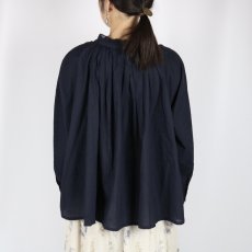 画像18: soil　60s CAMBRIC PLAIN WITH LACE NECK GATHERED SMOCK 　2色 (18)