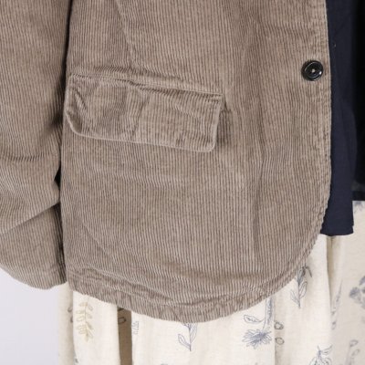 画像1: Vas-y Lentement　9WALE CORDUROY MEN'S SIDE VENTS NO COLLAR JACKET  4色