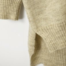 画像28: SOIL  7GG 1PLY SHETLAND WOOL/LINEN V-NECK CARDIGAN  3色 (28)