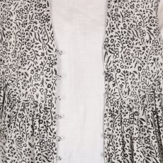 画像25: maison de soil　80'S COTTON FLOWER BLOCK PRINT V-NECK NO/SL DRESS　2色 (25)