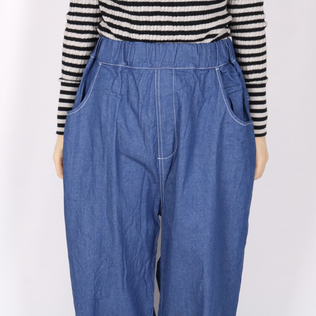 画像12: NARU 8オンスムラデニムノッポパンツ　6色 (12)