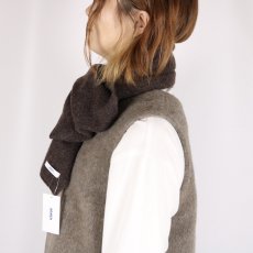 画像20: ARMEN WOOL/CASHMERE LOOP SCARF 5色 (20)