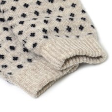 画像8: GLEN GORDON　LAMBSWOOL SNOW JACQUARD MITTON　2色 (8)