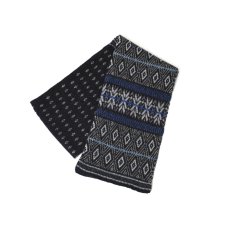 画像11: GLEN GORDON　LAMBSWOOL SNOW JACQUARD SCARF (11)