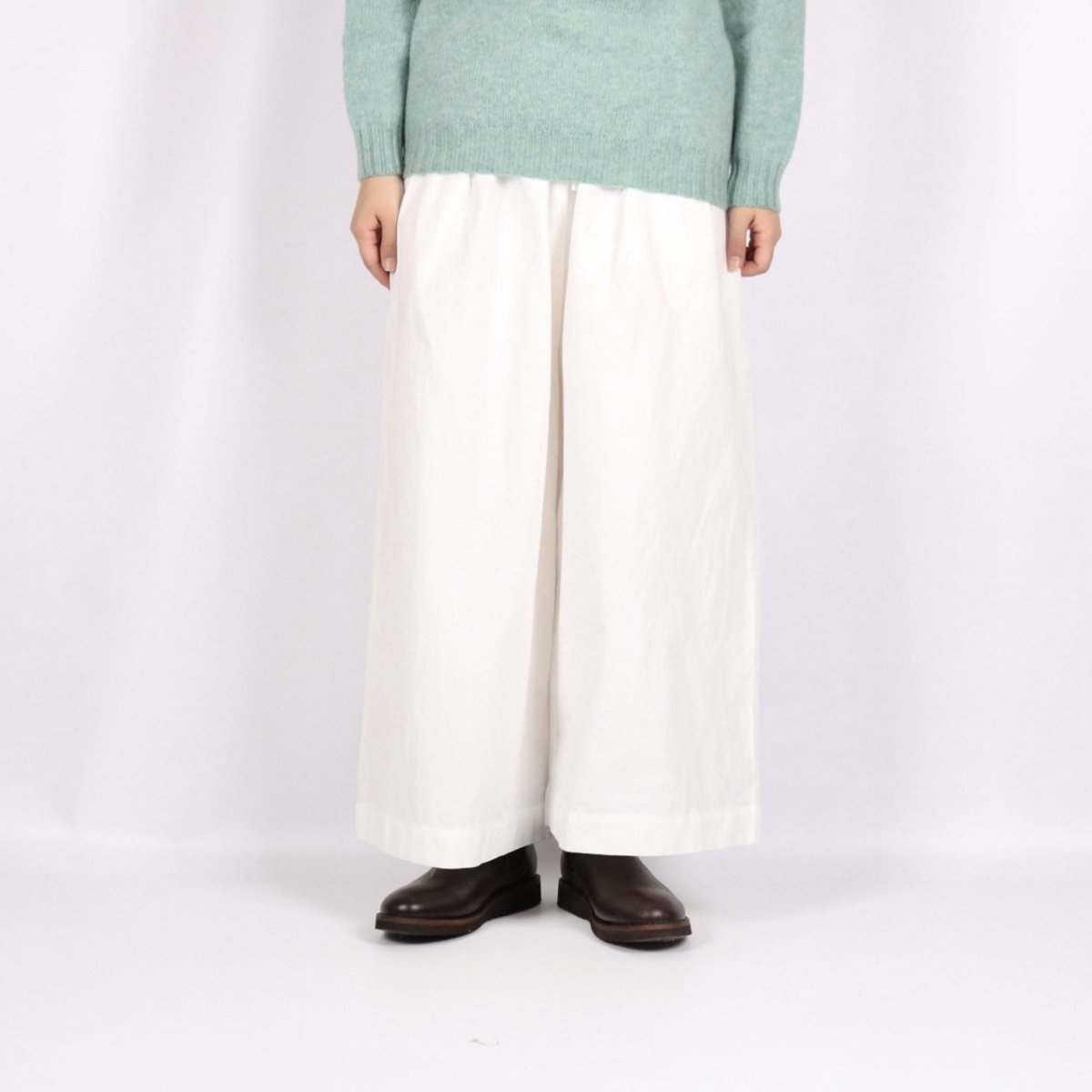 画像14: Gauze#　ドライコットン シンルーミーパンツ 3色 (14)