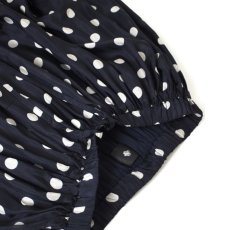 画像12: maison de soil  BANGALORE SILK DOT PRINT RAJASTHAN TUCK GATHERED SKIRT WITH LINING 2色 (12)