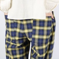 画像9: NARU ロイヤルタータン ノッポパンツ 2色 (9)