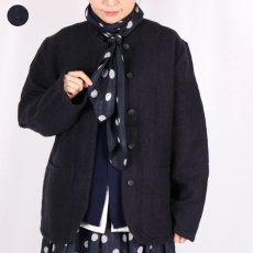 画像1: maison de soil BANGALORE SILK DOT PRINT SCARF 2色 (1)