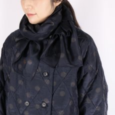 画像10: maison de soil BANGALORE SILK DOT PRINT SCARF 2色 (10)