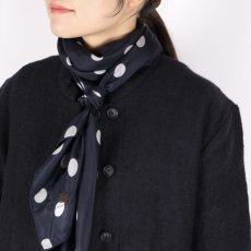 画像2: maison de soil BANGALORE SILK DOT PRINT SCARF 2色 (2)