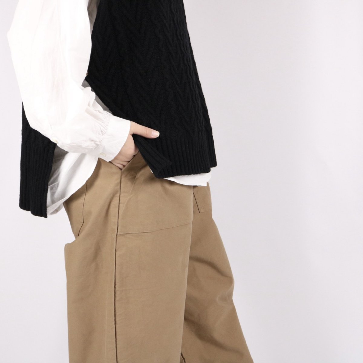 画像12: NARU　パウダースノーモールスキンストレッチ クラフトパンツ　3色 (12)