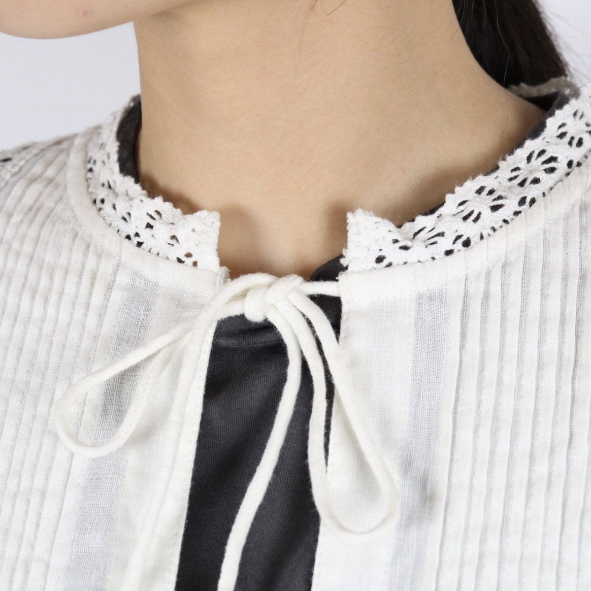 画像7: tumugu リネンコットンキャンバス　ワンピース 2色 (7)