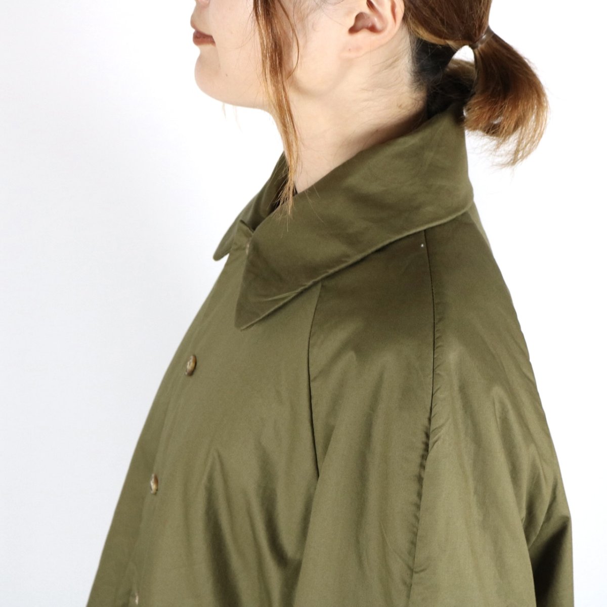 画像9: ROBE de PEAU インスレーション テントラインコート 2色 (9)