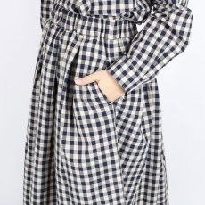 画像5: LUEUF  チェック タックスカート　GINGHAM BLUE (5)