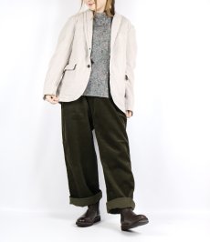 画像17: Vas-y Lentemen 9WALES CORDUROY/60'S ORGANIC CAMBRIC SIDE VENTS TAILORED JACET　3色 (17)