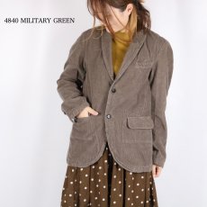 画像2: Vas-y Lentemen 9WALES CORDUROY/60'S ORGANIC CAMBRIC SIDE VENTS TAILORED JACET　3色 (2)