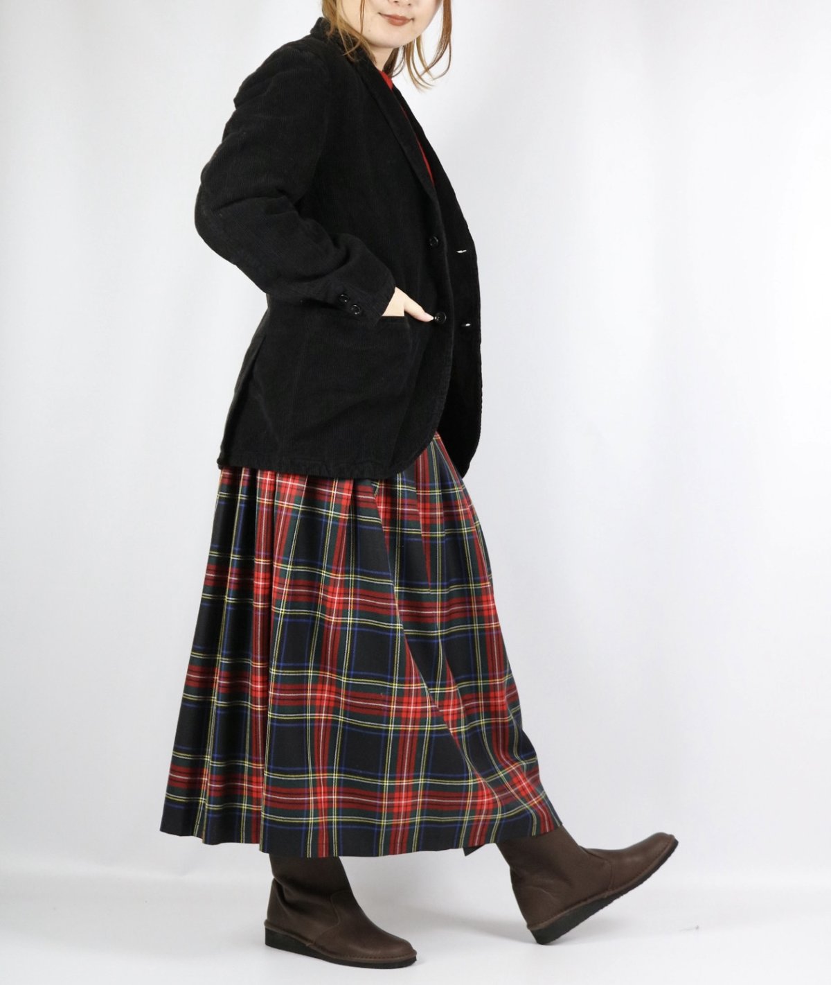画像27: Vas-y Lentemen 9WALES CORDUROY/60'S ORGANIC CAMBRIC SIDE VENTS TAILORED JACET 3色 (27)