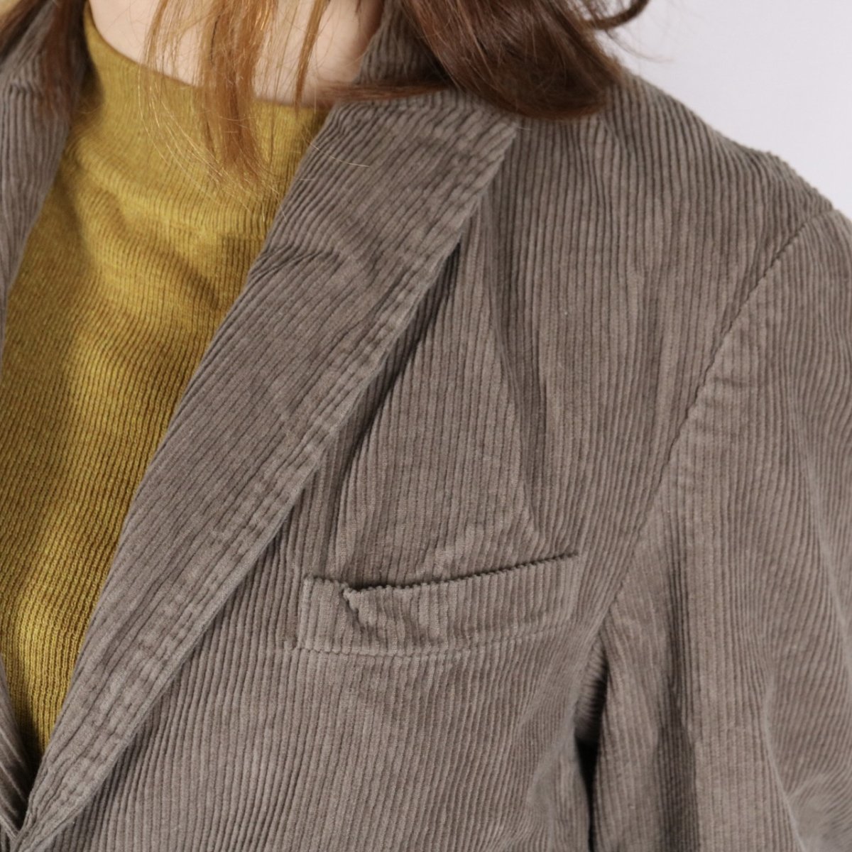 画像10: Vas-y Lentemen 9WALES CORDUROY/60'S ORGANIC CAMBRIC SIDE VENTS TAILORED JACET 3色 (10)