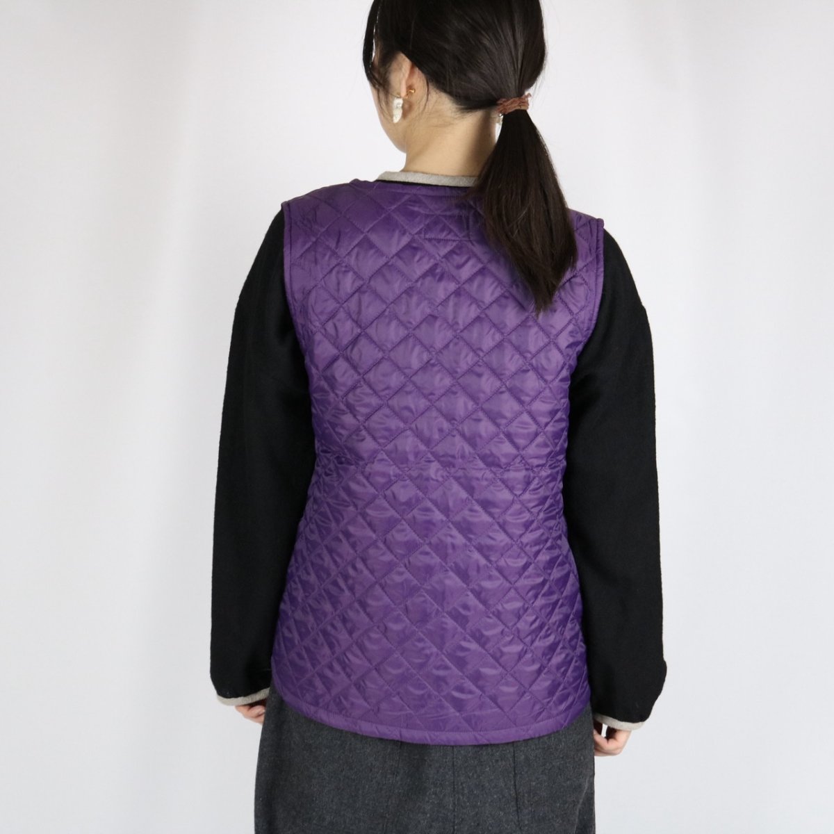 画像14: Vent d'ouest  軽量高密度タフタ×LIBERTYベスト 2色 (14)