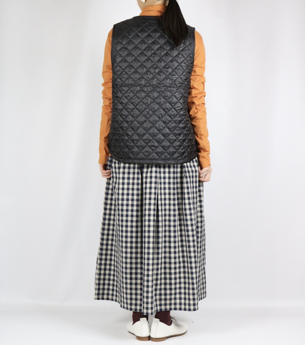 画像7: Vent d'ouest  軽量高密度タフタ×LIBERTYベスト 2色 (7)