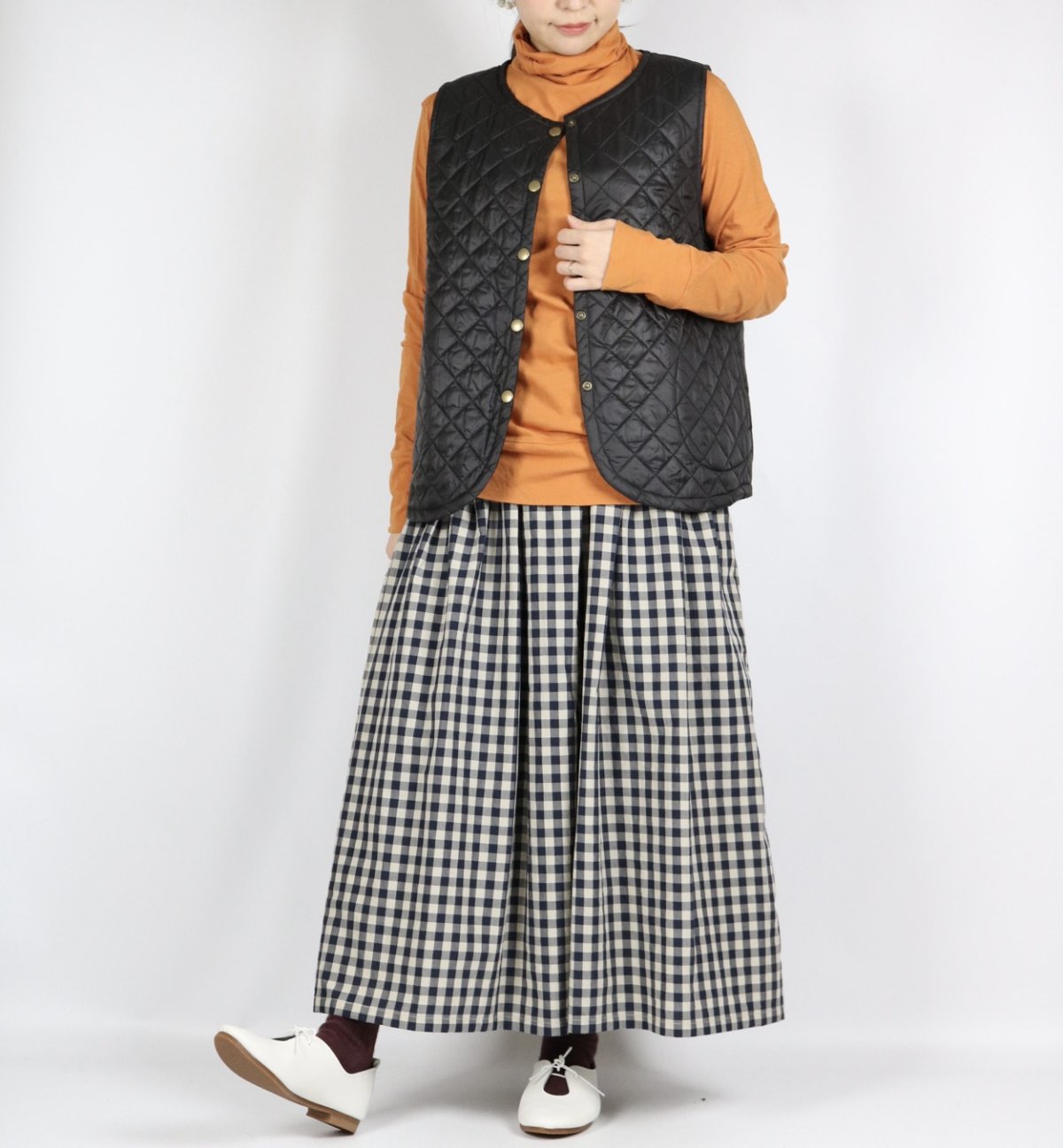 画像5: Vent d'ouest  軽量高密度タフタ×LIBERTYベスト 2色 (5)
