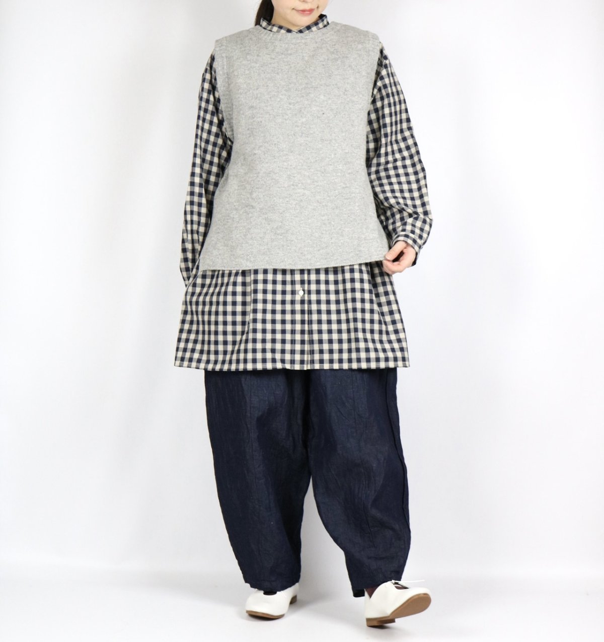 画像46: NARU　タスマニアラム 2WAYベスト 8色 (46)