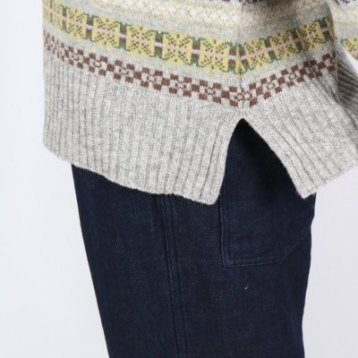 画像2: NARU リシェス フェアアイル柄 ニット 2色