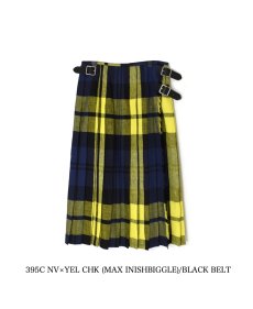 画像35: O'neil of dublin IRISH LINEN LOW WAIST PLEATS WRAP SKIRT LENGTH 80cm (WITH PIN) 2色 (35)