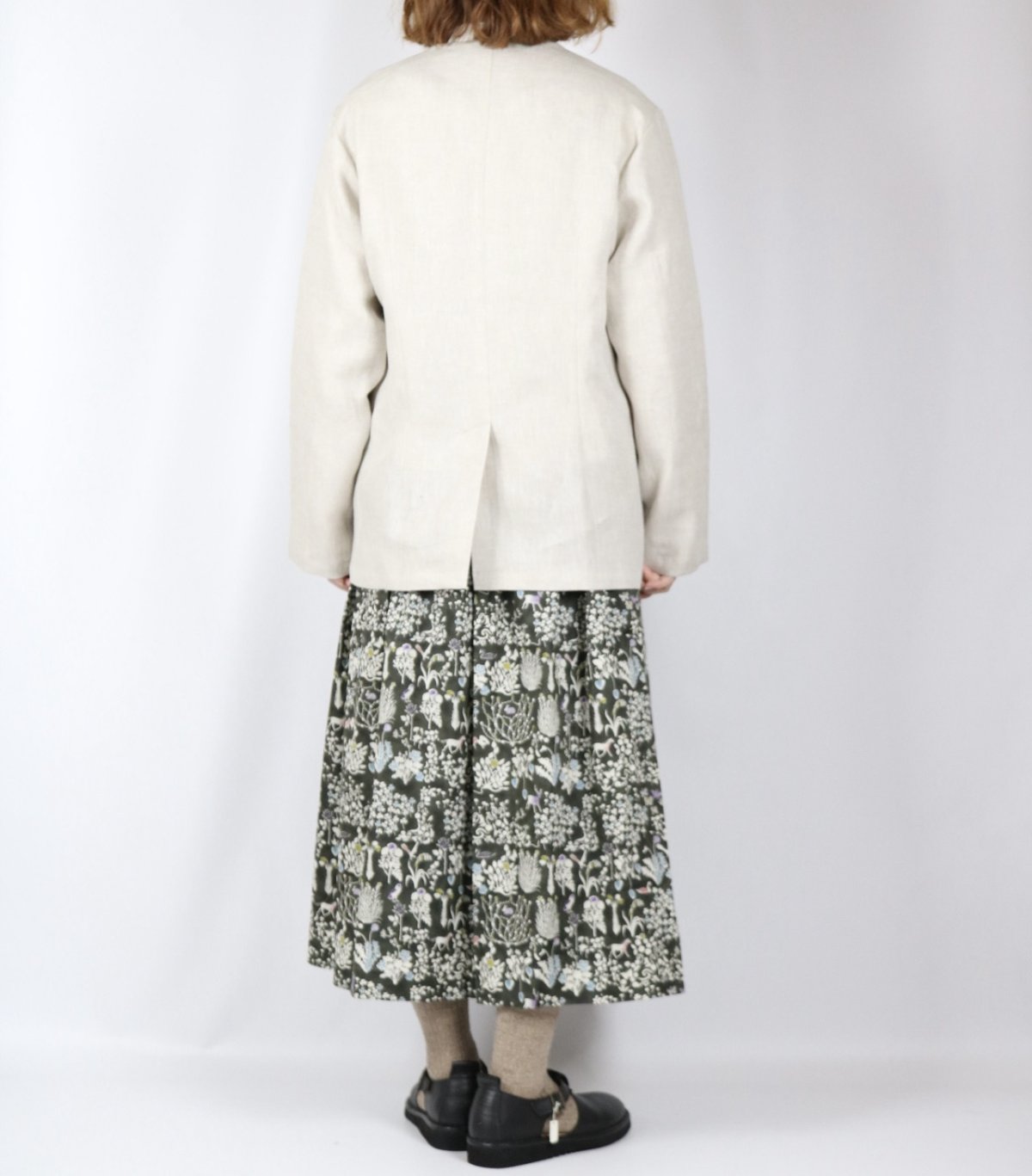 画像21: Michel Beaudouin リネンへリンボンジャケット 3色 (21)