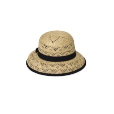 画像14: maison de soil  STRAW HAT WITH TAPE TRIMMING  2色 (14)