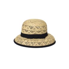 画像15: maison de soil  STRAW HAT WITH TAPE TRIMMING  2色 (15)